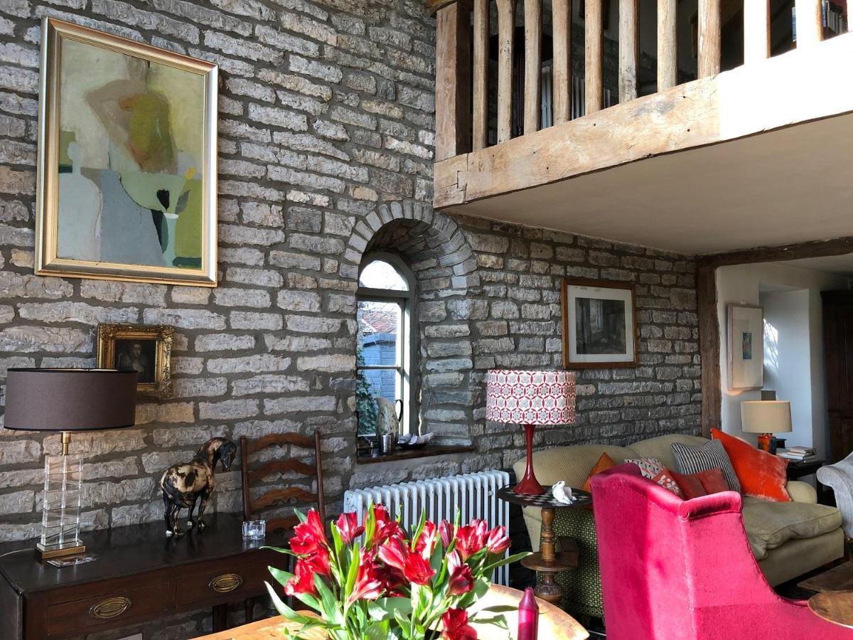 Peaceful Stone Barn Conversion In Somerset Villa Hurcot Exterior photo